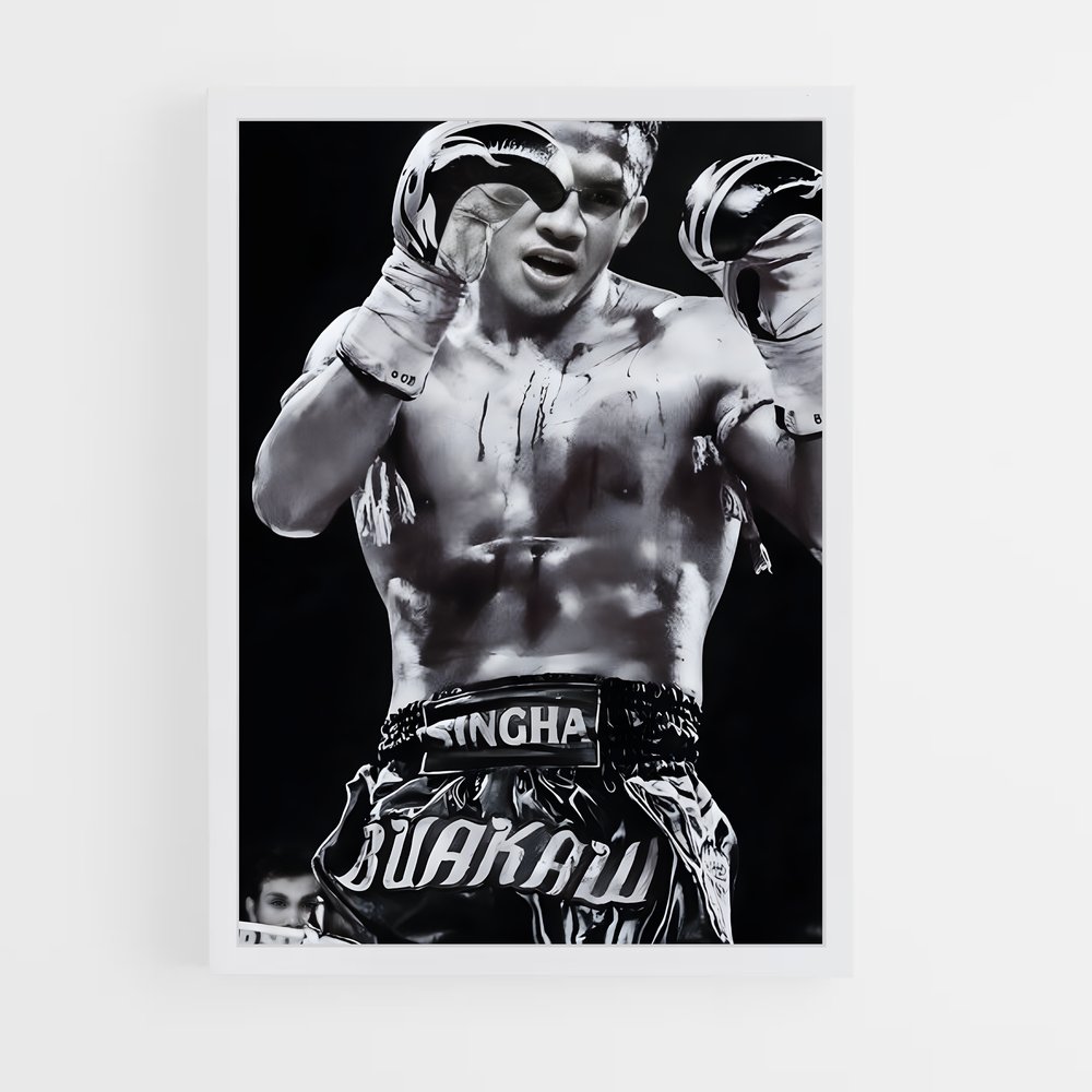 Poster L'Éveil du Guerrier – affiche Muay Thai (vue 3)